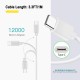 20W USB Type C Cable Fast Charging for iPhone 16 15 Plus Pro Max iPad Xiaomi Samsung Carplay Data Phone Charge Wire Cord - 1m