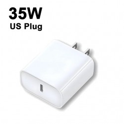 35W PD USB-C Fast Charger For iPhone 16 15 Pro Max 14 13 12 11 X XS XR 7 8 Plus Power Adapter Charging Phone Accessories US Plug