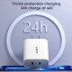 40W USB C Charger Quick Charge QC 3.0 Dual PD Charger Type C Fast Charger Adapter For iPhone Xiaomi Samsung Huawei Phone UK Plug