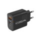 PD 65W USB Charger Super fast Charger Adapter For iPhone 15 14 13 12 Pro Huawei Xiaomi Samsung Pixel oppo EU Plug Black