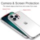 Ultra-Thin Clear Protective Silicone Case Back Cover for iPhone 16 - Translucent