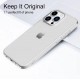 Ultra-Thin Clear Protective Silicone Case Back Cover for iPhone 16 - Translucent