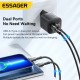 20W GaN USB Type C Charger PD Fast Charge Phone QC 3.0 Chargers For iPhone 14 13 12 11 Pro Max Mini iPad Charging UK Plug Black