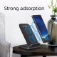 100W new Wireless Charger Stand Pad for iPhone 15 14 13 12 16 Pro Max XR 8 Samsung Xiaomi Dock Station White with Cable