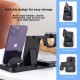 Magnetic Charger Ultra High Speed Fast Charging Charger Wireless Chargers Mobile Phone Chargers Stand for Cell Phone Black