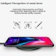 100W Fast Wireless Charger Pad for iPhone 15 14 13 12 11 Pro Max Samsung Galaxy S24 S23 S22 S20 Xiaomi Wireless Station Black