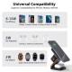 30W 3 in 1 Wireless Charger Phone Magnetic Wireless Charging Station for iPhone 16 15 14 13Pro Apple Watch 8 9 Airpods White