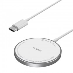 100W Magnetic Wireless Charger Pad USB + Type C For Magsafe iPhone 16 15 14 13 12 Pro Max Fast Chargers White Type C