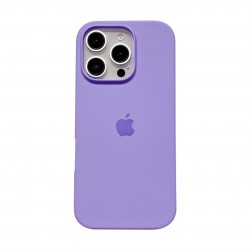 Ultra Thin Protective Silicone Case Back Cover for iPhone 16 Pro - Light purple