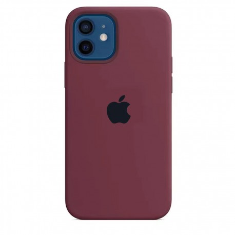 Ultra Thin Protective Silicone Case Back Cover for iPhone 16 Pro Max - Plum